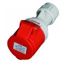 Base aérea 4P (3P+t) IP44  380-415V- 32A.