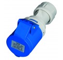 Base aérea 3P (2P+t) IP44, 220-250V. 32A.