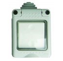 Pulsador serie estanca IP55, uso exterior, 16A, 250V.