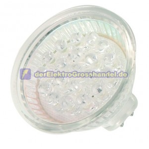 MR16 Dekorative 15-LED-Lampe 3W 12V 50Hz wei&szlig;