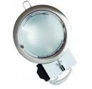 Mini-Downlight empotrable redondo de bajo consumo. Niquel Satin, 2x9W.
