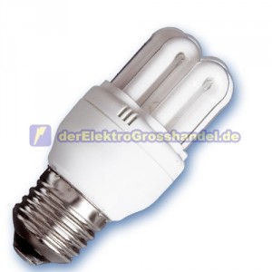 E27 6U Energiesparlampe Serie Mini, 20W, 4200K