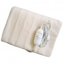 Manta electrica sencilla 150xx180cm. 60W- Blanca.