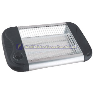Flache Quarz-Toaster 600W