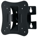 Soportes para monitores de plasma/LCD de 13" a 27" inclinación 20º osc. 45º color negro