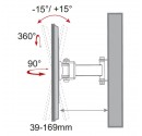 TV-Wandhalterung 23" - 37" mit Arm