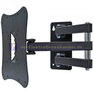 TV-Wandhalterung 23" - 37" 180&ordm; schwenkbar neigbar mit Arm