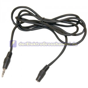 Stereo Audio-Verbindung 3,5mm Stecker x Buchse 5m