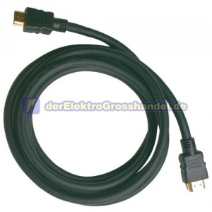 HDMI Anschlusskabel 1xHDMI-Stecker x 1HDMI-Stecker, 1m