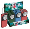 Expositor 12 uds. Linterna Petaca 3 LEDs,-Usa 3R03(AAA).