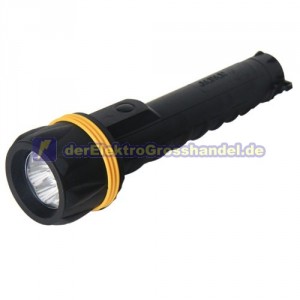 Gummi Taschenlampe, sto&szlig;feste, wasserdicht, 3 Batterien R20 (D)