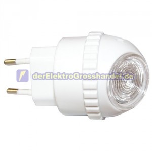 Nachtleuchte mit Lichtsensor, kugelf&ouml;rmige, 1W 230V