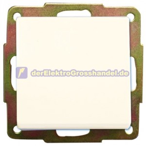 Umschalter zum einbauen, 10A x 250V, wei&szlig;
