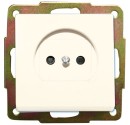 Base de empotrar sin pozo 2P blanco, 56x56mm.16A, 250V.
