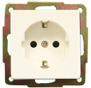 Base de empotrar Sucko con TT Lateral Blanca, 56x56mm.16A, 250V.
