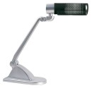 Lámpara Flexo de sobremesa Púrpura con bombilla de bajo consumo 20W E27 230V. 450x130x383mm.