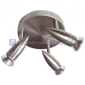 GU10 3-flammige Strahler, Halogen 3x50W