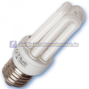 E27 3U Energiesparlampe Serie Micro, 13W, 4200K