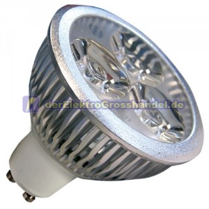GU10 LED-Lampe 4,5W Ultra-helle 240lm 6400K 38&ordm;