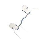 Portalámparas R7s Lineal 118mm. para lámpara lineal halógena 6A 250V.