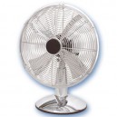 Ventilador met&aacute;lico de sobremesa con cabezal oscilante 55W