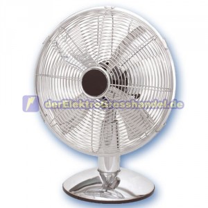 Tischventilator 55W aus Metall mit Schutzgitter