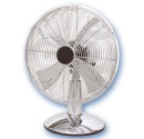 Ventilador metálico de sobremesa con cabezal oscilante 55W