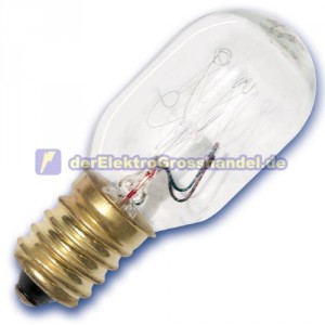 E14 rohrf&ouml;rmige Lampe f&uuml;r K&uuml;hlschrank, 15W