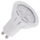 Caja 10 bombillas LED GU10 cer&aacute;mica 8W 3000K c&aacute;lida