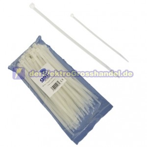Beutel mit 25St. 100% Nylon Flansche Beige 160 x 2,5mm