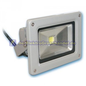 LED-Strahler aus Aluminium, Hochglanz, 10W 700lm 6000K