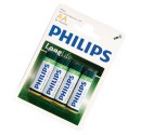 Caja 12 blisters de 4 unidades de pilas salinas R-6 (AA) PHILIPS