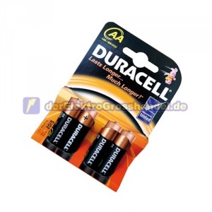 Box 20 Bliester x 4St. Mignon-Batterie Alkaline DURACELL Basic LR06/AA 1,5V