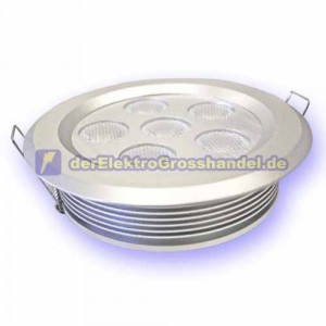 Mini LED-Einbaudownlight 7,5W 6000K, rund