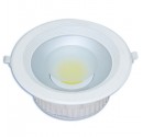 Downlight LED COB 30W 4000K 2700 Lm empotrable redondo