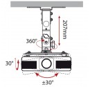 Soporte de Techo regulable para Proyectores