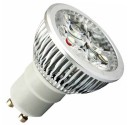 Caja 10 bombillas LED GU10 6W (4x2W) 38º 2700K cálida