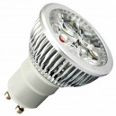 Caja 10 bombillas LED GU10 6W (4x2W) 38&ordm; 2700K c&aacute;lida