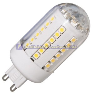 G9 45LED-Lampe 3W 240lm 3000K warm Licht, 360&ordm;