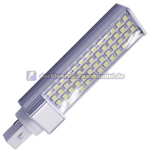 G24 LED-Lampe PL 52LEDs 11W 1000lm 4200K 120&ordm; mit Kreisbewegung