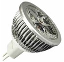Caja 10 bombillas LED 6W (4x2W) MR16 G5,3 12V 6400K fria