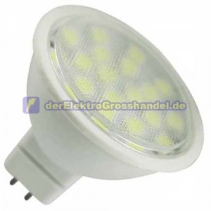 MR16 G5,3 LED-Lampe 4W, 2700K, 120&ordm;