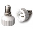 Adaptador Portalámparas de E14 a GU10
