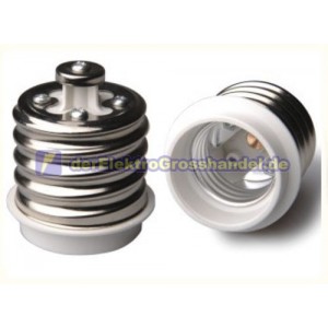 Lampensockel Adapter E40 - E27