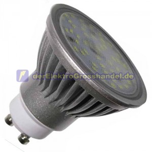 GU10 LED-Lampe 7,5W, 600lm, 2700K, 105&ordm;