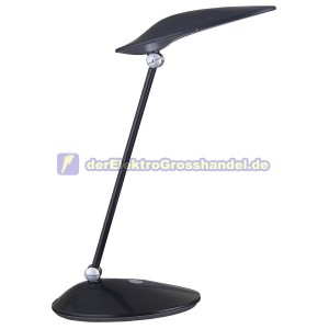LED Schreibtischlampe Lether, schwarz