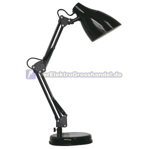E27 Schreibtischlampe Cali, gr&uuml;n, f&uuml;r Gl&uuml;hbirne
