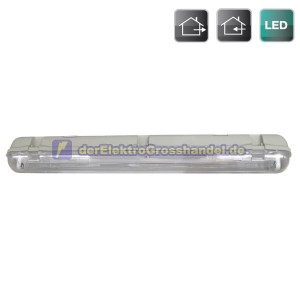 Feuchtraum Wannenleuchte für T8 LED-Leuchtstoffröhre 1x150cm