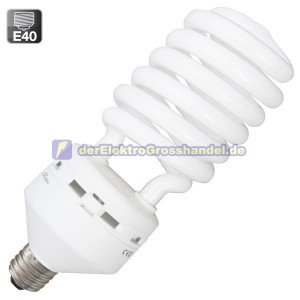 E40 Energiesparlampe Serie Spirale, 105W, 6400K