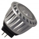 Caja 10 bombillas LED MR11 3W 100 Lm 24º cálida